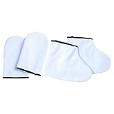 Paraffinhandschuhe – feuchtigkeitsspendende Hand- und Fußpflege-Stiefel | wiederverwendbare weiche Handschuhe für Hydratation, Spa-Behandlung, Pediküre, tägliche Schönheitsroutine, persönliche