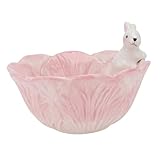 ZUNOXAZ Kinderschüssel Cartoon Hasenform Rutschfest Babynapf für Snacks Obstsalat Kinderküche