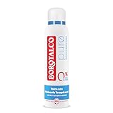 Borotalco, Deodorant Spray Reine Meeresbrise, mit Talkum mit atmungsaktiven Molekülen, ohne Alkohol und Aluminiumsalze, trocken gegen Gerüche, 48h Wirksamkeit, Meeresduft - 1 Flasche mit 150 ml
