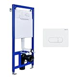 Belvit Trockenbau Vorwandelement Montageelement Für Wand-WC mit Betätigungsplatte