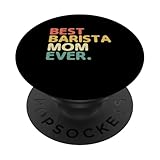 Beste Barista-Mutter aller Zeiten PopSockets mit austauschbarem PopGrip