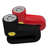 Yardwe 2 Stück Mini Scheibenbremsschloss Motorrad Fahrrad Sicherungsschloss Kompakt Leicht für Scheibenbremsen Robust Zuverlässig Diebstahlschutz Vielseitig und Einfach zu Bedienen