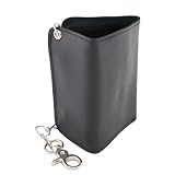 Milwaukee Leather MLW7820 dreifach gefaltete Lange Geldbörse mit Stahlkette, Mehrfarbig, Einheitsgröße