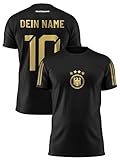 ZUMEL Deutschland Trikot mit eigenem Namen & Nummer – Personalisiertes Fußballtrikot