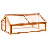 Vopese Gew?chshaus Braun 114x80x50 cm Tannenholz Gew?chshaus Model316415