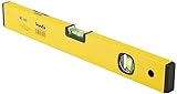 kwb Aluminium-Wasserwaage 40 cm, 0,5 mm/m Genauigkeit, Hoch präzise geschliffen, je 1 Horizontal und Vertikallibelle, Aluminium, Wasserwaage