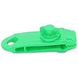 ANKROYU Outdoor-Zelt-Clip, Nylon-Zelt-Planen-Clips, winddichter Zelt-Schnallen-Clip, tragbare Outdoor-Camping-Zelt-Klemme für Markise und Kunststoff-Planen-Vorhang-Clip (Grün)