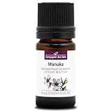 MANUKA (Leptospermum Scoparium) BIO - 5ml - Premium-Qualität Ätherisches Öl - 100% Rein, Natürlich, Chemotypisiert & Vollspektrum