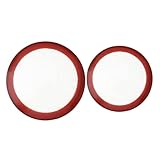 iplusmile 2Stücke Silikon Backmatte für Pizza Runde Antihaft Backunterlage Hitzebeständig Spülmaschinenfest für Ofen und Mikrowelle Frei