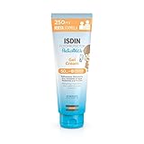 ISDIN Fotoprotector Gel Cream Pediatrics LSF 50 sonnencreme (250ml) | Pflegt wie eine Creme und zieht schnell ein wie ein Gel | Pädiatrisch und dermatologisch getestet