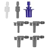 Anneome 7 Stück 7 Stück Ersatz Steckverbinderset für Blutdruckmessgerät Armband Universaladapter aus Robustem Material Kompatibel mit Elektronischen Oberarm Messgeräten Präzise