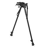 Firefield - Stronghold 14-26 Inch Bipod Gewehr Zweibein verstellbar Tactical Airsoft Paintball Bi pod für 22mm Standard Picatinny mit Adapter (35cm - 66cm / 14' - 26' Zoll)