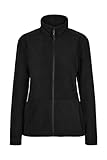 Mukua Damen Perth Woman Fleecejacke, schwarz, 36