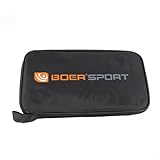 Honseadek 6 Star Control Tischtennisschläger mit langem Griff aus 7-lagigem Holz für Tischtennisschläger mit beleidigender Bodenplatte und verbessertem rutschfestem, schweißabsorbierendem Holz