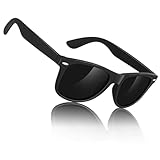 Sunier Sonnenbrille Herren Polarisiert Retro Vintage 100% UV-Schutz Klassisch Golf Fahren Fahrende Angeln Reisen Sonnenbrille Damen Cat 3 CE