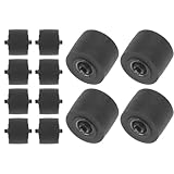 alloneslife Set mit 12 Kassettenrekordern, Druckrollen, 8,5 x 8 mm, für verbesserte Klangklarheit und Stabilität