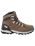 Jack Wolfskin Damen Refugio Texapore Mid W, Brown / Apricot, 39 EU