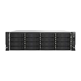 QNAP TS-h1677AXU-RP-R7-32G | 16-Bay 3,5'/2,5'-inch SATA, Ryzen Pro CPU, 2 x 2.5 GbE + 2 x 10GbE Base-T, Redundant-Power Rackmount (3U) NAS