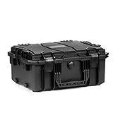 Zelsius Transportkoffer mit Schaumstoffpolsterung | 18 Liter | Kamerakoffer, Outdoorbox, Kunststoffkoffer | Hartschalen Werkzeugkiste, Werkzeug-Trolley, Aktenkoffer | Fotokoffer, Werkzeugbox