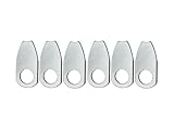 6x SECURA Vertikutiermesser 5,5cm Kompatibel mit Dolmar, Pilote, Cooper, 73852