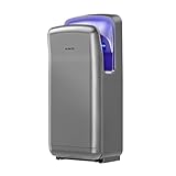 AIKE 2005H Händetrockner, Kommerzieller elektrischer Händetrockner, mit HEPA-Filter, Super Powerful, 7-10 Sekunden zum Trocknen,1750-2050W