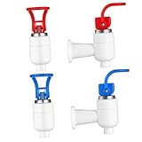 HOLIDYOYO 4 Stück Teiliges Wasserhahn für Haushalt Wasserzapfhähne mit Innengewinde Manuelle Trinkbrunnen Auslaufdüsen Kompatibel mit Gängigen Wasserspendern Einfache Montage und Schnelles