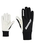 Ziener Unisex UTINA-Z Langlauf/Nordic/Crosscountry-Handschuhe | Primaloft, Winddicht, atmungsaktiv, Black.White, 8,5