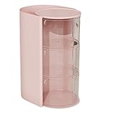 Generisch - -Speicherbox - Multi -Layer - - -Speicher, Speicherbox - - -Bürsten | Kosmetikbox Mit Großer Kapazität Mit Puffhalter, Rotbarer - -Organisator Für Eitelkeitstisch, Badezimm