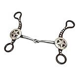 Bit, Edelstahl Pferdsnaffeln Bit Snaffle Snaffle Teile für Pferde Handgeschnitzte Antike Bronze Mund für Pferderennen