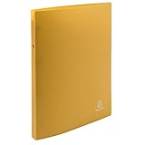 Exacompta 541999E Premium Ringbuch Opak aus blickdichten Kunststoff DIN A4 mit 2-Ring Mechanik perfekt für die Schule und das Büro Ordner Ring-Mappe Aktenmappe 1 Stück Zufallsfarbe