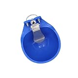 YARNOW Bewässerungsanlage Für Den Bauernhof Ziege Selbst Tiere Kuh Vieh Haustierwasserschale Trinken Trinker Schüssel Trog Groß Bauernhof Wasserschale Tiertränke Blue