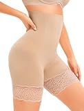 SURE YOU LIKE Shapewear Bauchweg Unterhose Damen Figurenformend Spitze Miederpants Miederhose Hohe Taille Butt Lifter Body Shaper