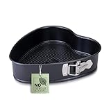 Zenker Herzspringform Perfect Black – 27 x 25 x 7 cm Hochwertige Backform in Herzform für Valentinstag und Muttertag, Antihaftbeschichtet +230 °C Made in Germany
