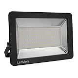 Ledvion - LED Flutlicht, 100 Watt, LED Flutlicht, 4000K, 12000 Lumen, IP65 Wasserdicht