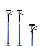 Verda 2er Set Deckenstütze 50–115 cm – Teleskop Montagestütze höhenverstellbar – Einhandstütze belastbar bis 30 kg – Neigbar bis 55° – ideal für Heimwerker & Profis