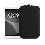 kwmobile Tablet Hülle kompatibel mit 8'-8,4' Tablet - Universal Neopren Tasche Cover Case - Schutzhülle Sleeve in Schwarz