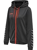 HUMMEL Damen Hmlauthentic Poly Zip Woman Hoodie, Asphalt, S EU