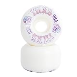 Tuxs Skateboard Rollen 53mm 98A Pro Härte Pro SHR Premium Kugellager Wheels Wheels Räder für Skateboards