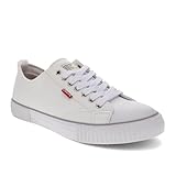 Levi's Herren-Sneaker, Weiss/opulenter Garten, 42.5 EU