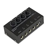 4-Kanal Metall Stereo Audio Verstärker Kopfhörer Verstärker Mini Kopfhörer Audio Verstärker