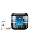 Dreo Smart Luftbefeuchter für Schlafzimmer, oben befüllbarer 4L Supergroßer Kühler Nebel Humidifier mit Öl Diffusor und Nachtlicht, 32 Stunden Laufzeit, leiser Ultraschall Luftbefeuchter Zuhause