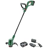 Bosch Akku-Rasentrimmer EasyGrassCut 18V-260 (zum Trimmen deines Rasens, 18-Volt-System, Schnittkreisdurchmesser: 26 cm, Set)