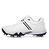Ybberik Damen Golfschuhe, wasserdichte und atmungsaktive Golfschuhe mit Spikes für Damen