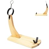 Ham Holder Stand - Holzregal zum Schnitzen, stabiles Küchenwerkzeug für Schinken, Esslöffel für Hausköche und kulinarische Präsentationen