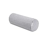 Flowen Nackenrolle mit Bezug 32x12 cm Kissenrolle aus Memory Foam Multifunktionales Nackenkissen Rollen Kissen zum Schlafen im Liegen und zur Unterstützung von Rücken und Beinen für Bett und Sofa