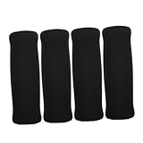 DECOMELODY 4 Stück Schaumstoff Handgriffe für Gehstöcke rutschfeste Bequeme Ersatzgriffe aus Schaumstoff für Krücken Einfache Installation Hygienisch und Pflegeleicht