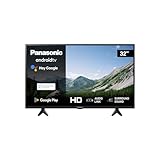 Panasonic TX-32MSW504, 32 Zoll HD LED Smart 2023 TV, Android TV, Surround Sound, Google Assistant, Chromecast, Bright Panel, HD Color Engine, Schwarz