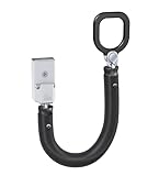 BASI | Türkette mit Kratzschutz | mit Überwurftring für Drücker | Stahlkette mit Ummantelung | Türsicherung für Wohnungstür Haustür | Zusatzsicherung | Einbruchschutz