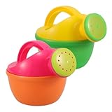 GALPADA 2 Stück Teiliges Gießkanne Kunststoff mit Griffen Verstellbarer Wassersprühfunktion Kleines Strand und Badespielzeug für Kleinkinder Wasserspielzeug für Sommer und Garten