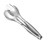 Küchenzange, Edelstahl, hitzebeständig, Serviergreifer, wärmeisolierende Zange, für Küche, Kochen, Grillen, Camping, Grillen, Restaurant, Hotel, Catering, Outdoor, Hochzeit, Party